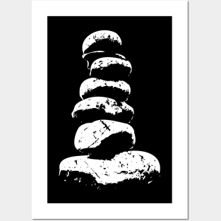 Zen Stacked Stones Posters and Art